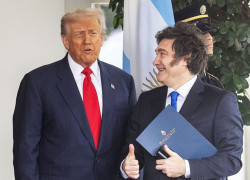 Donald Trump y Javier Milei